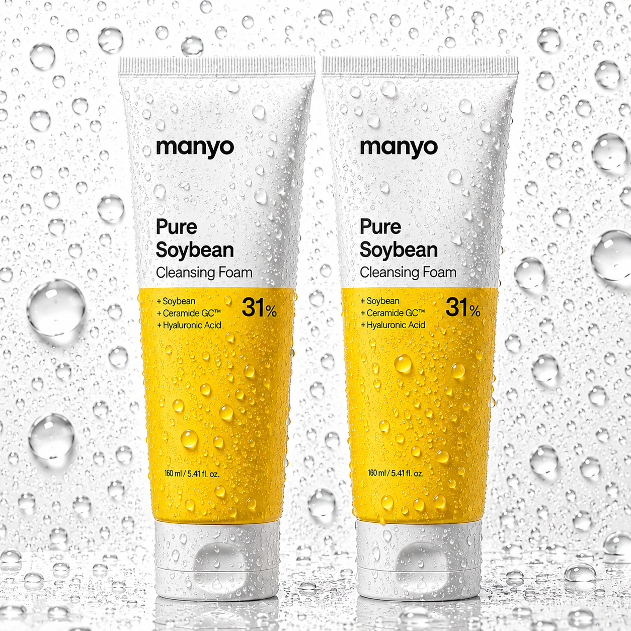 ma:nyo - Pure Soybean Cleansing Foam 160ml x 2ea