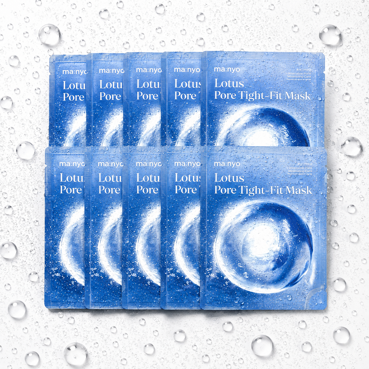 ma:nyo - Lotus Pore Tight-Fit Mask 25g x 10ea