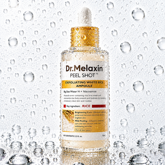 Dr.Melaxin - Peel Shot Glow White Rice Ampoule 80ml