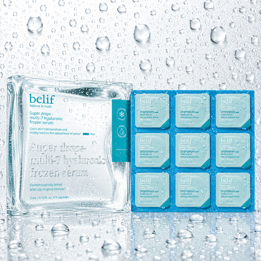 belif - Super Drops Multi-7 Hyaluronic Frozen Serum 5ml x 9 Capsules