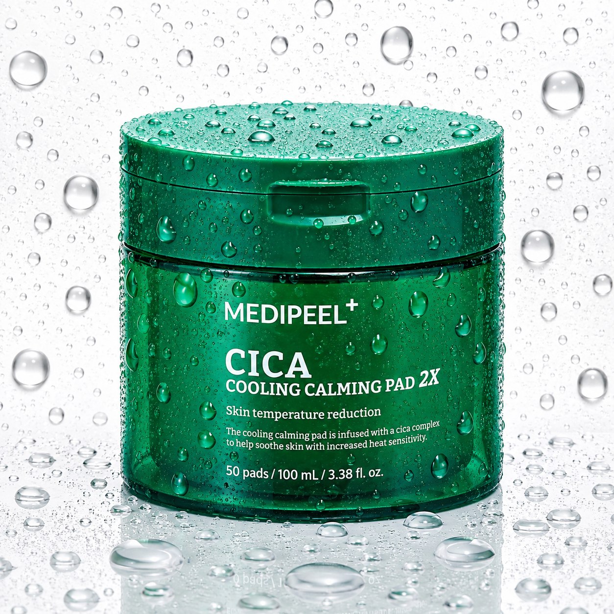 MEDIPEEL - Cica Cooling Calming Pad 2x 100ml/50ea