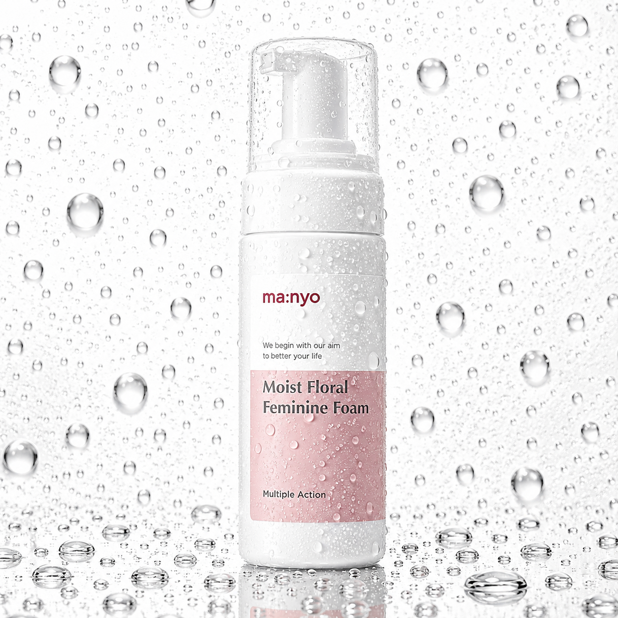 ma:nyo - Moist Floral Feminine Foam Cleanser 150ml