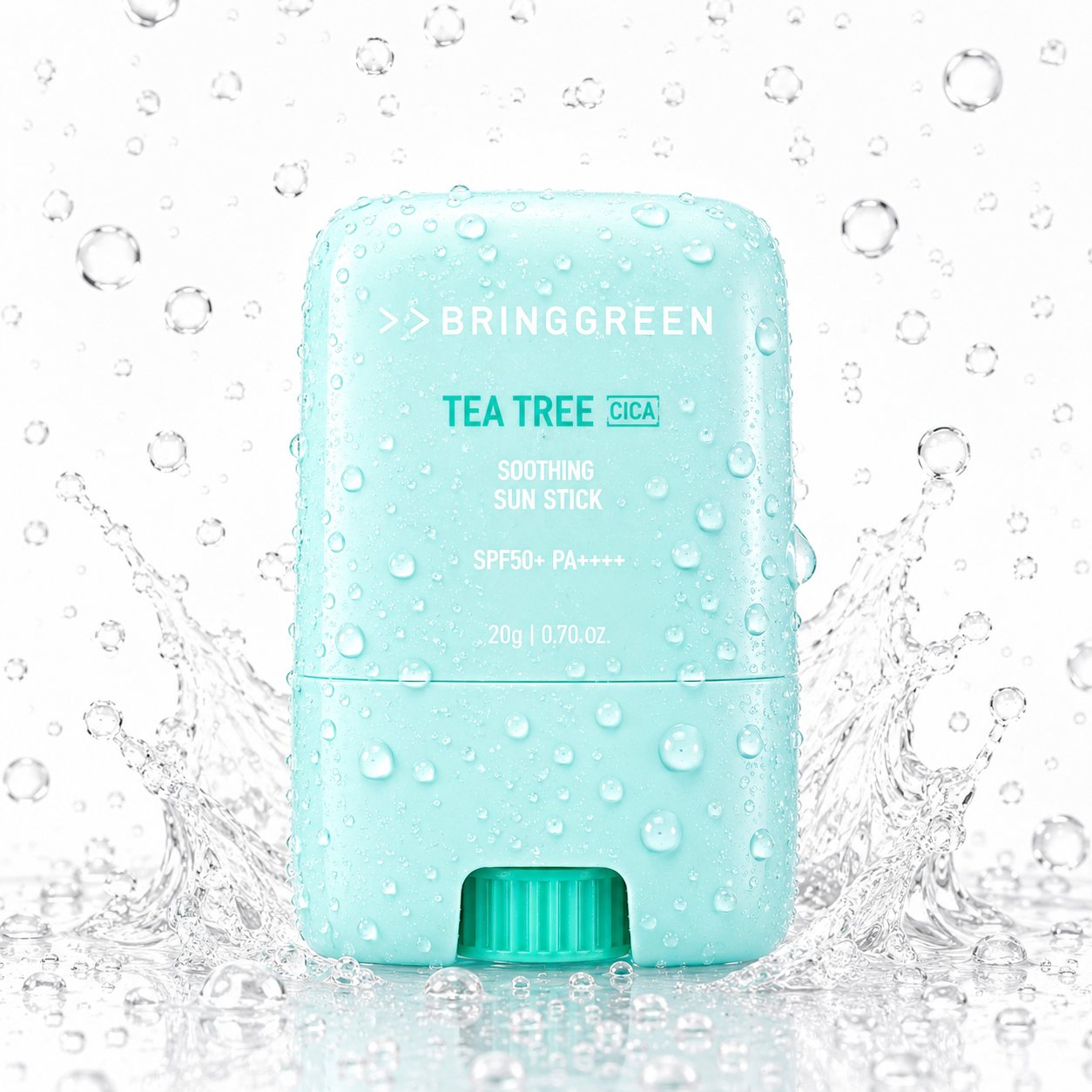 BRINGGREEN - Tea Tree Cica Cooling Sun Stick SPF50+ PA++++ 20g