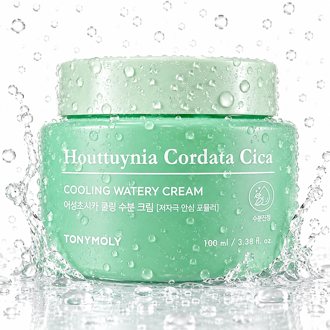 TONYMOLY - Houttuynia Cordata Cica Cooling Watery Cream 100ml (Renewal)
