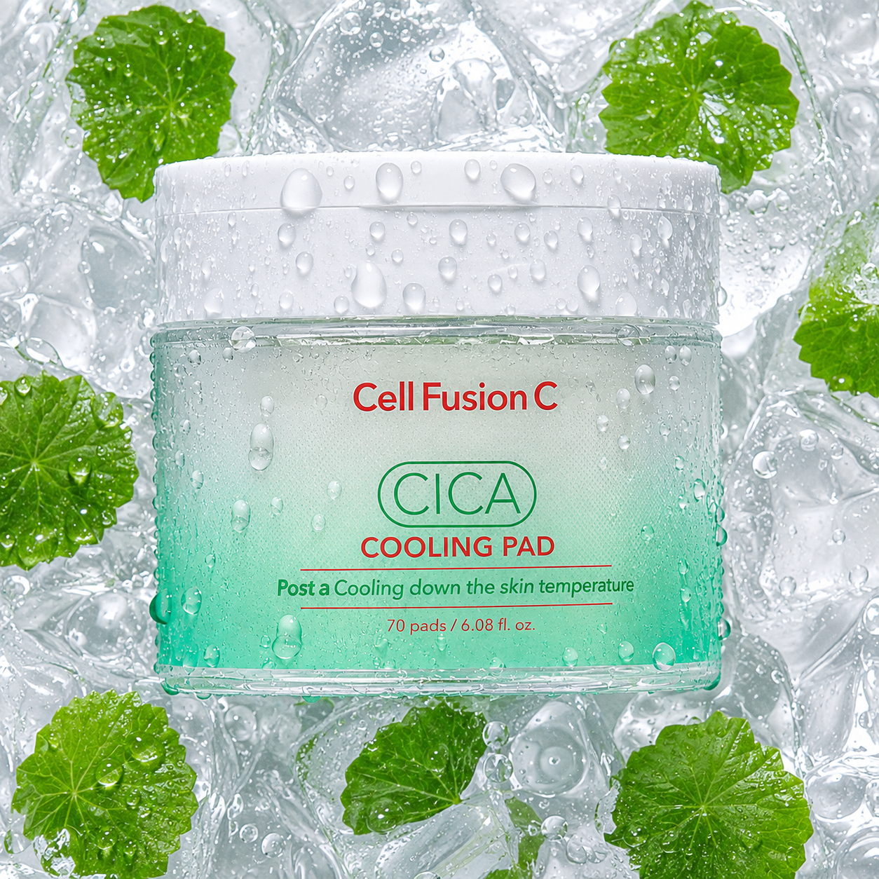Cell Fusion C - Cica Cooling Pad 180ml/70ea