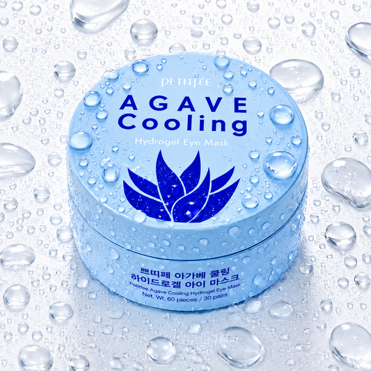PETITFEE - Agave Cooling Hydrogel Eye Mask 80g (60 Patches)