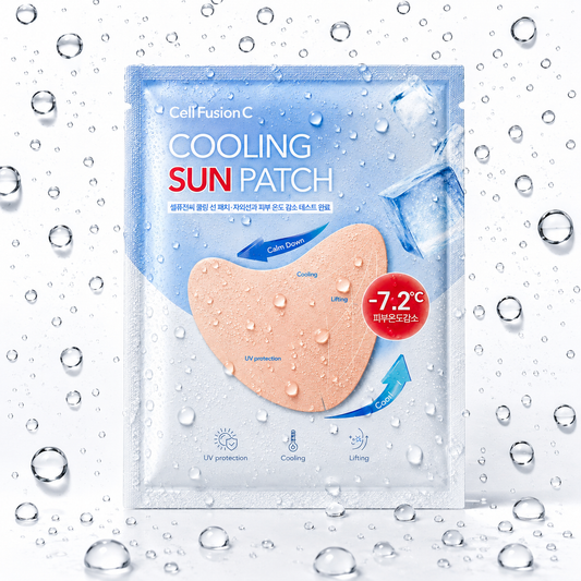 Cell Fusion C - Cooling Sun Patch 4.5g x 4ea