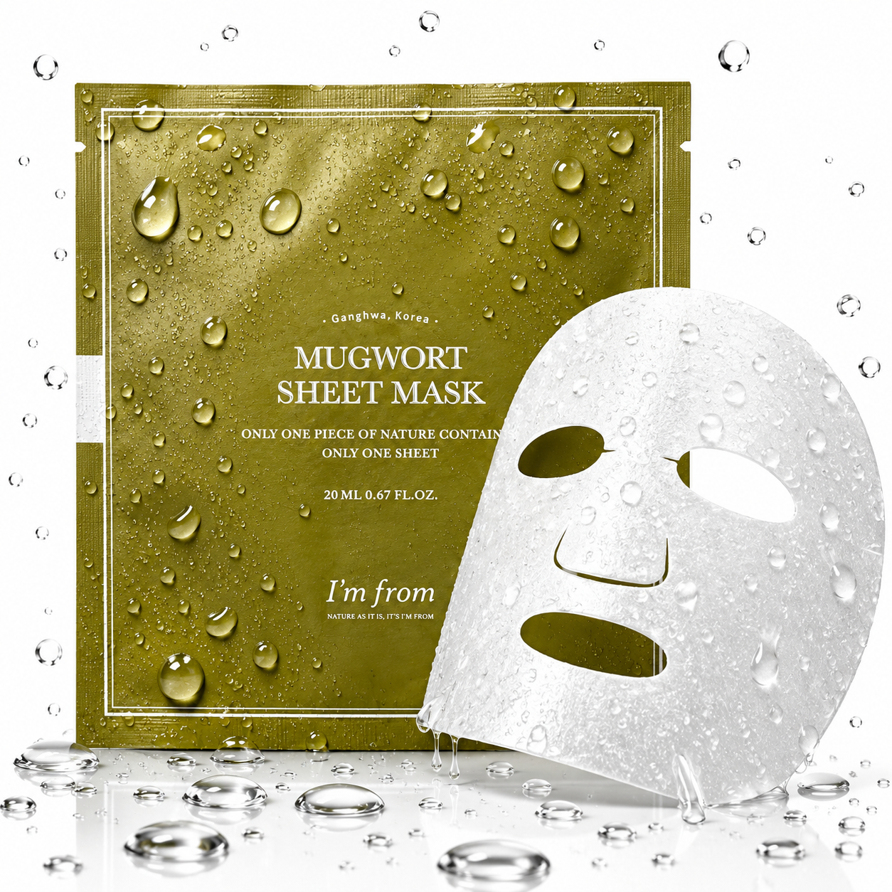 I'm from - Mugwort Sheet Mask 20ml x 10ea