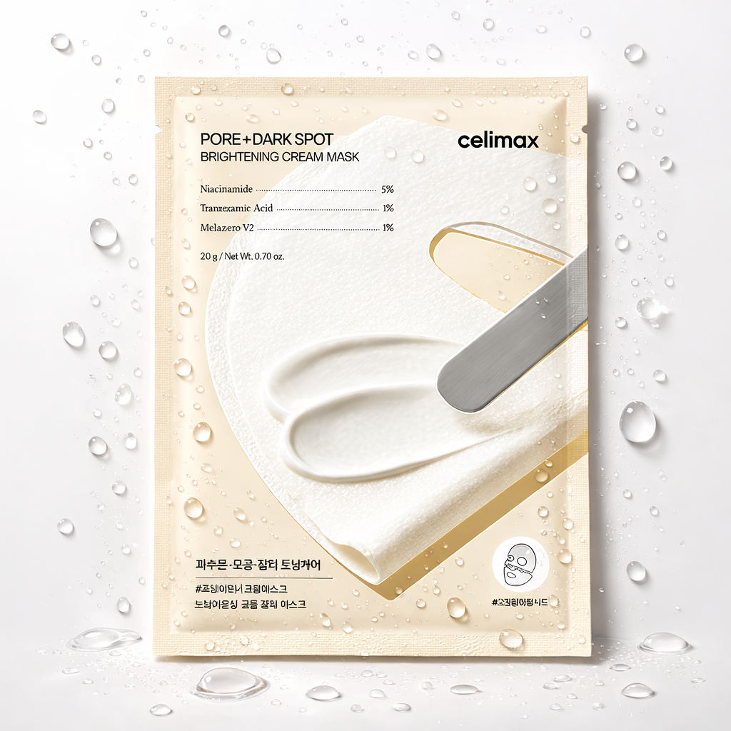 celimax - Pore+Dark Spot Brightening Cream Mask 4ea