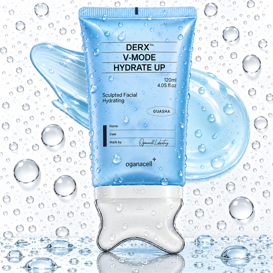 oganacell - PDRN Sculpted Jawline Peptide Up Gua Sha Glass Cream 120ml