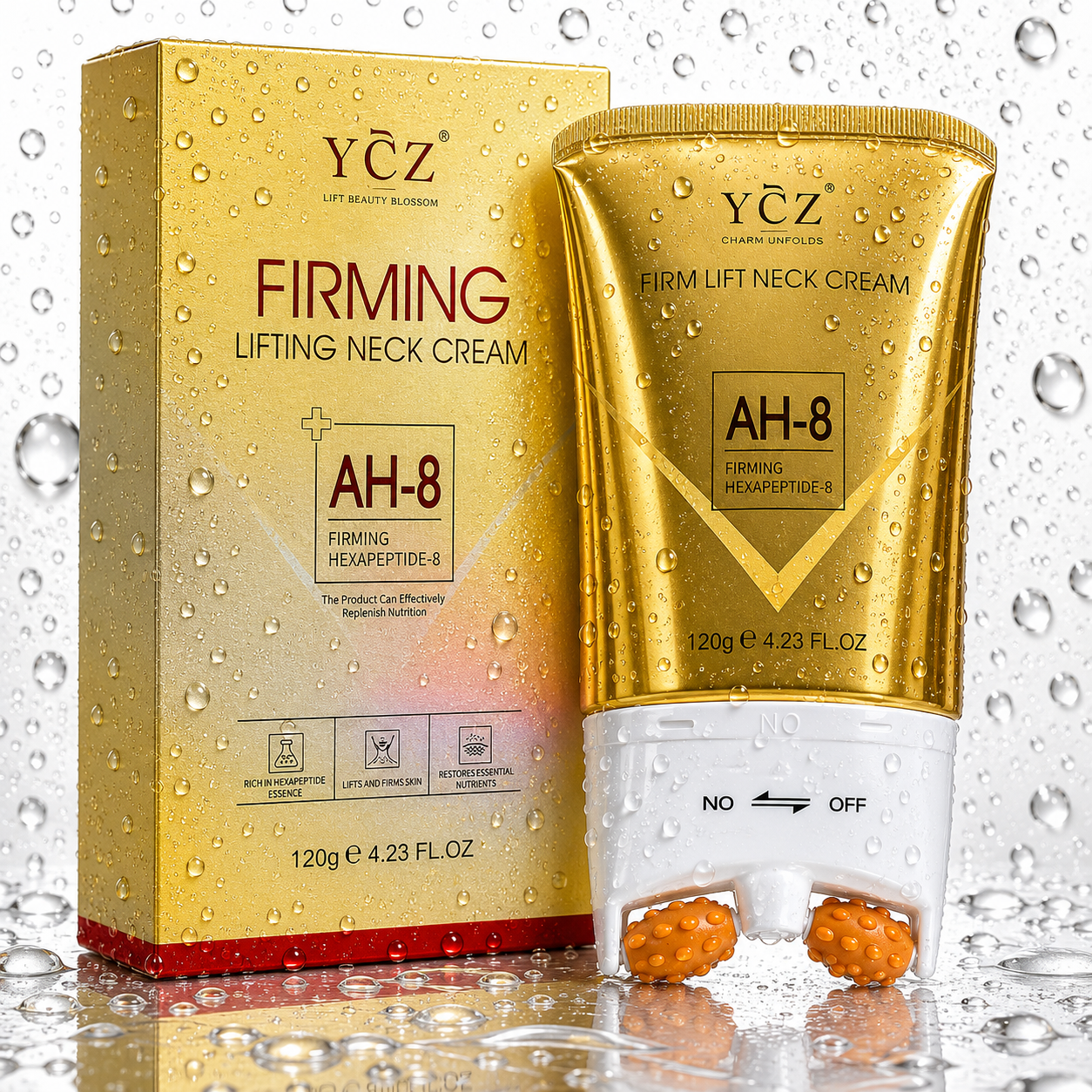 Ycz - AH-8 Gua Sha Firming Lifting Neck Cream 120g