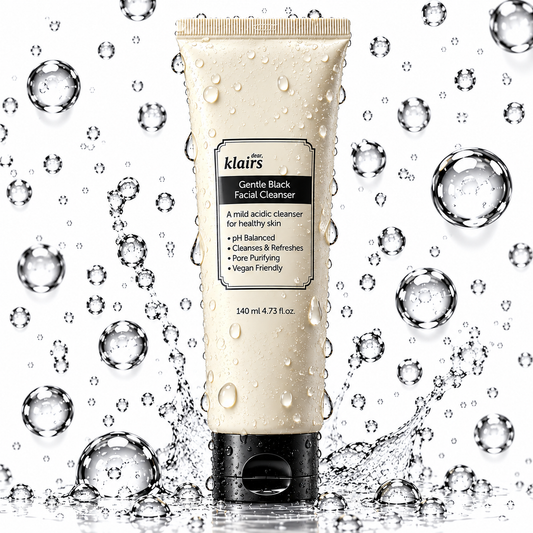 KLAIRS - Gentle Black Facial Cleanser 140ml