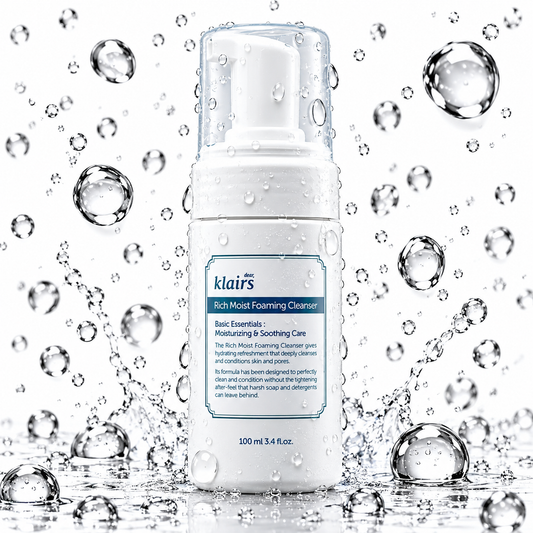 KLAIRS - Rich Moist Foaming Cleanser 100ml