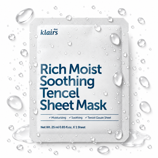 KLAIRS - Rich Moist Soothing Tencel Sheet Mask 25ml