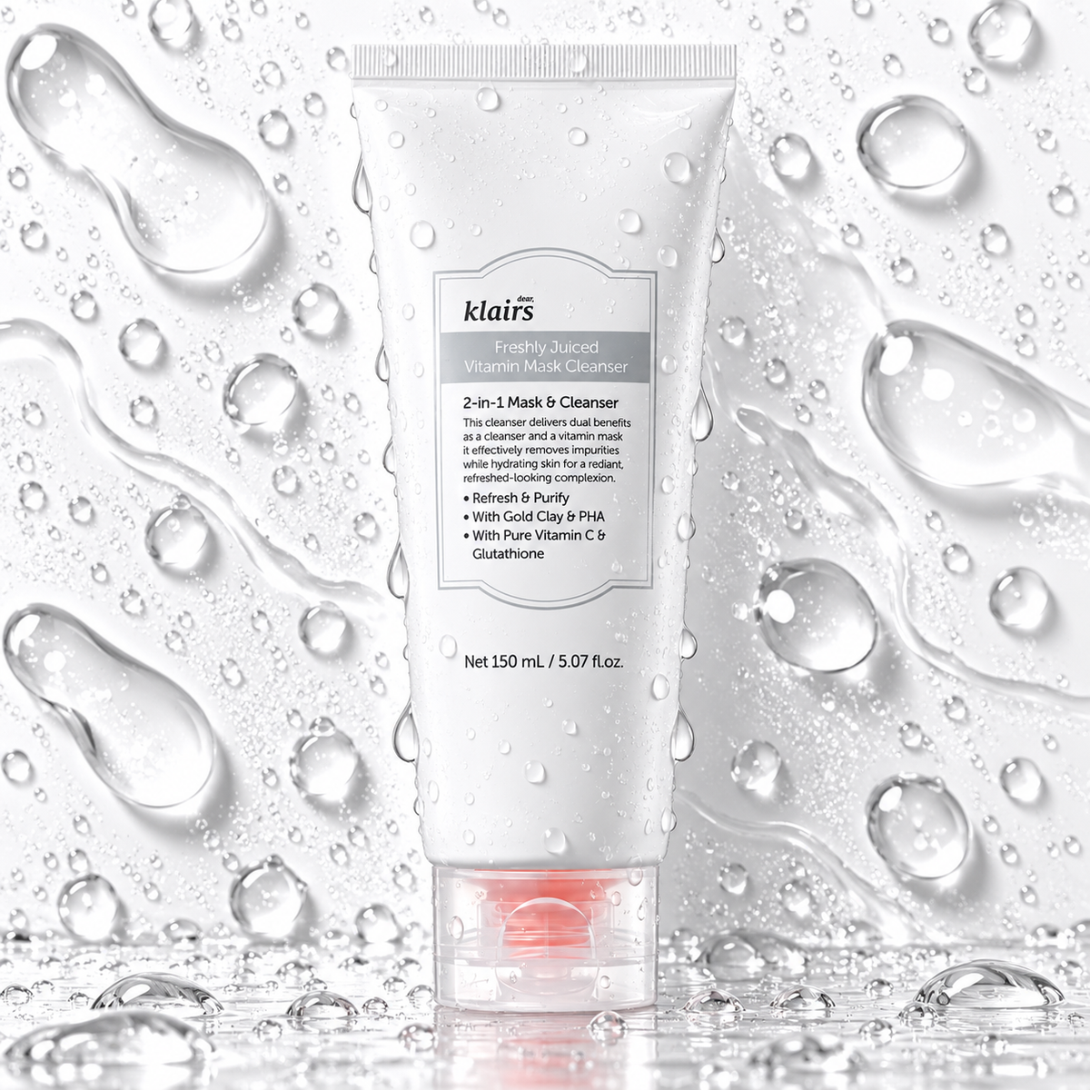 KLAIRS - Freshly Juiced Vitamin Mask Cleanser 150ml