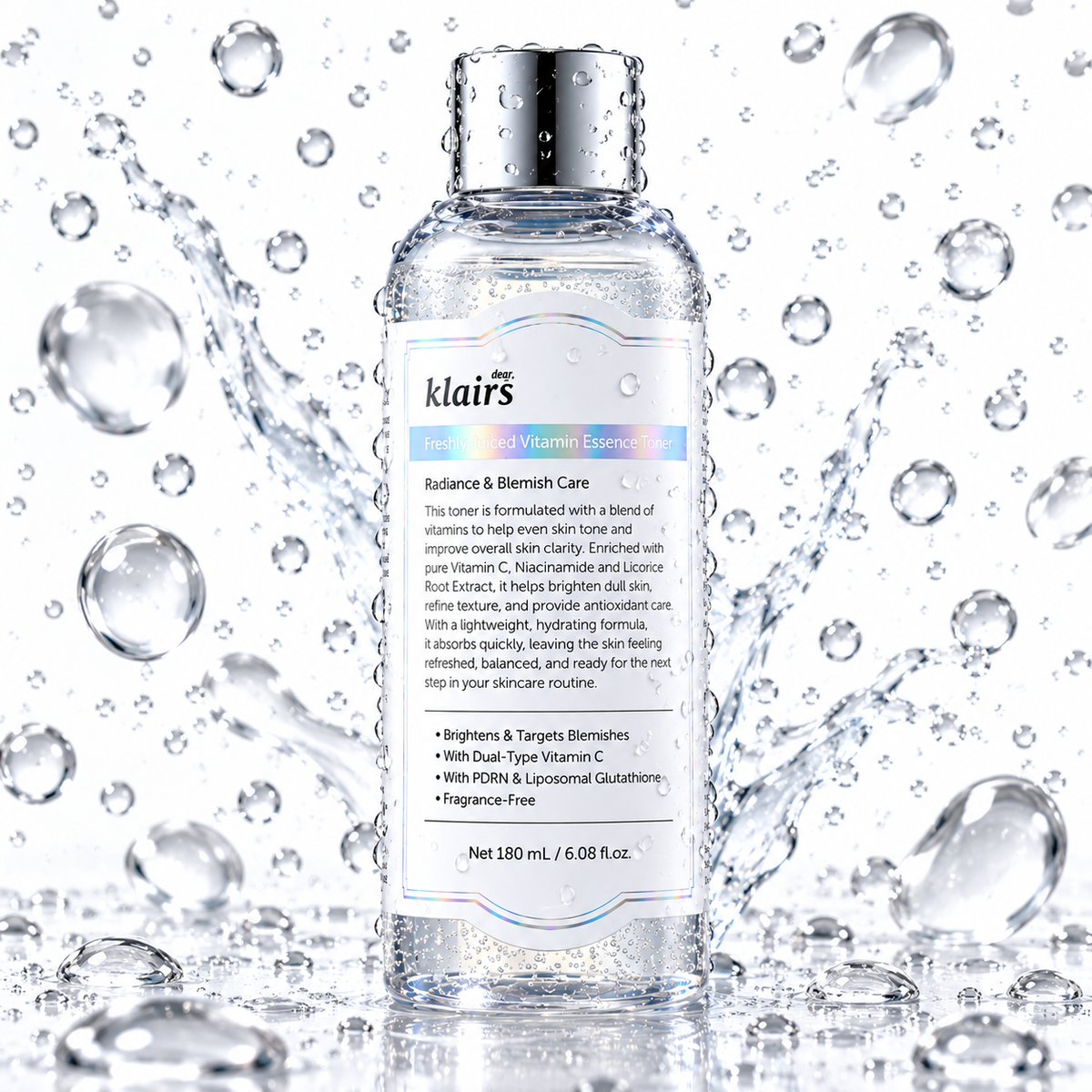 KLAIRS - Freshly Juiced Vitamin Essence Toner 180ml