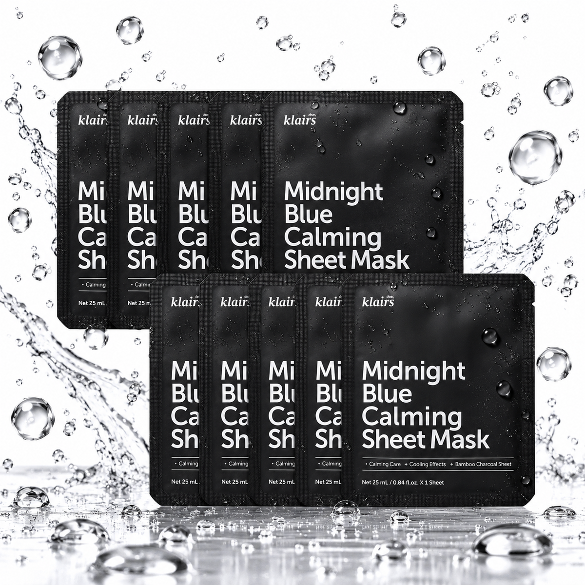 KLAIRS - Midnight Blue Calming Sheet Mask 25ml x 10ea