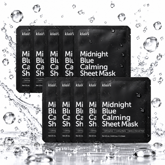 KLAIRS - Midnight Blue Calming Sheet Mask 25ml x 10ea