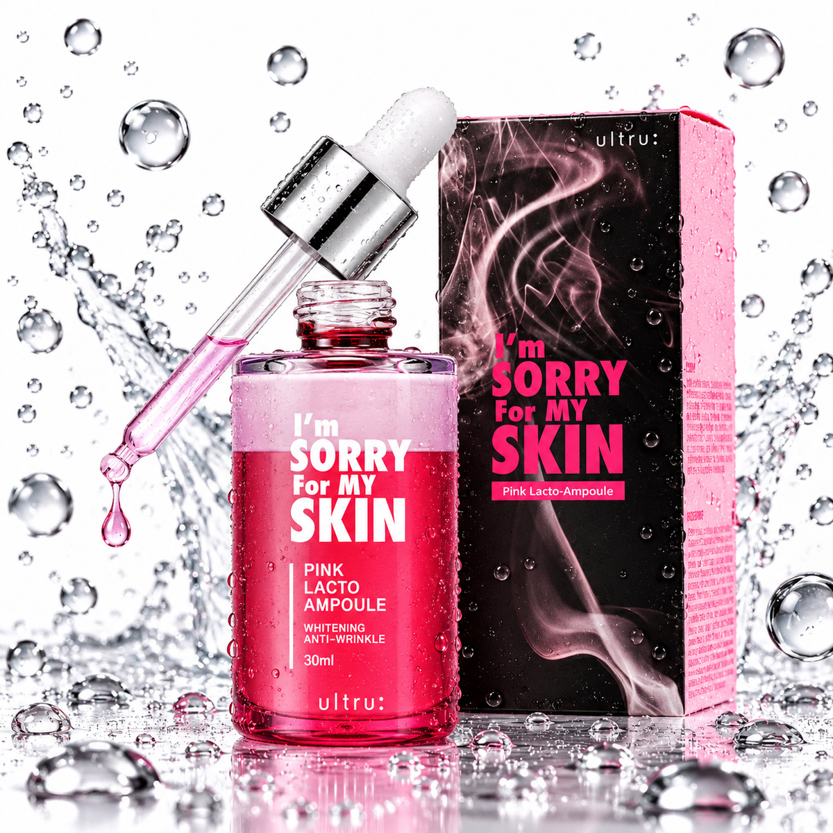I'm Sorry For My Skin - Pink Lacto Ampoule 30ml