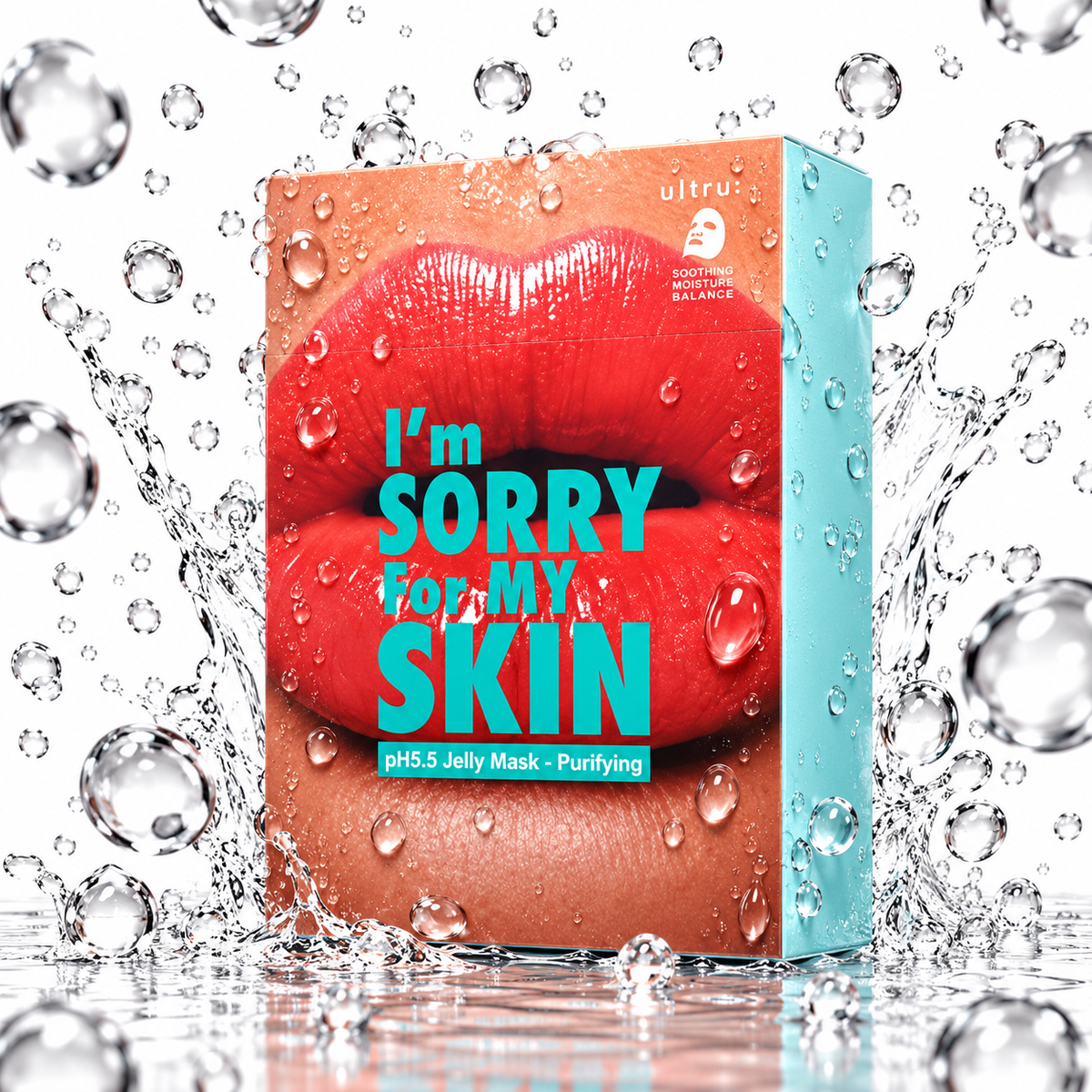 I'm Sorry For My Skin - pH 5.5 Jelly Mask #Purifying 33g x 10ea