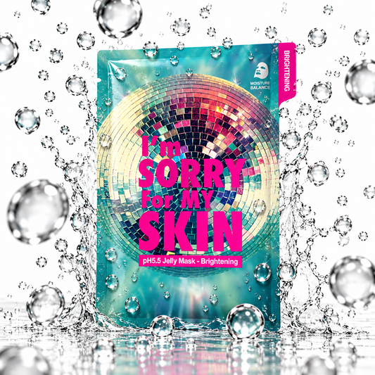 I'm Sorry For My Skin - pH 5.5 Jelly Mask #Brightening Damask Rose 33g x 10ea