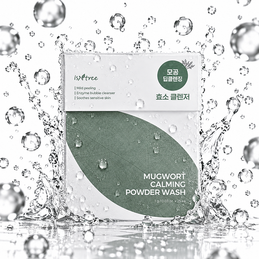 Isntree - Mugwort Calming Powder Wash 1g x 25ea