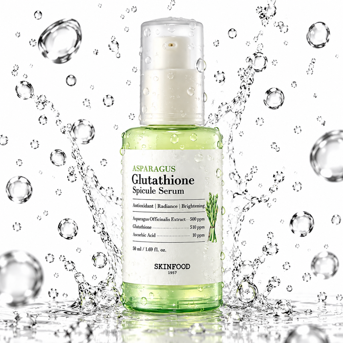 SKINFOOD - Asparagus Glutathione Spicule Serum 50ml