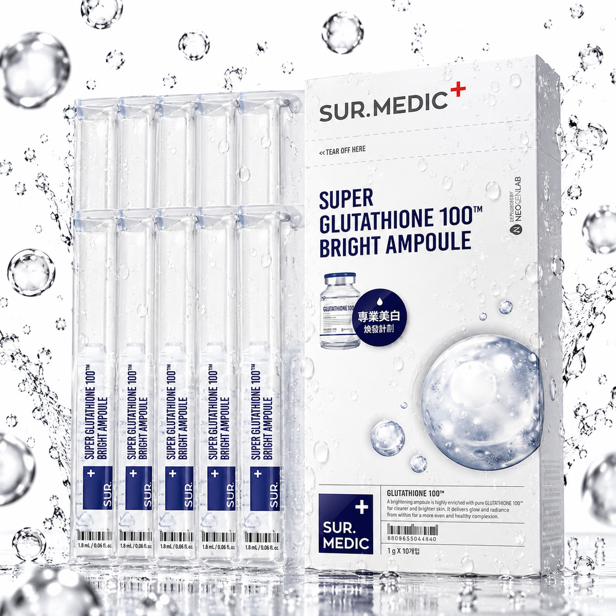 NEOGEN - SUR.MEDIC Super Glutathione 100 Bright Ampoule 1ml x 10ea