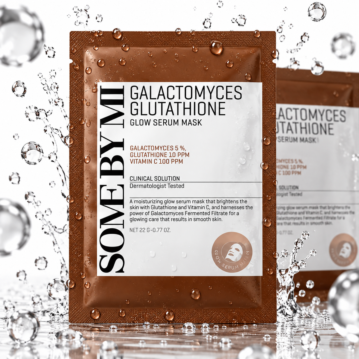 SOME BY MI - Galactomyces Glutathione Glow Serum Mask Sheet 22g x 10ea