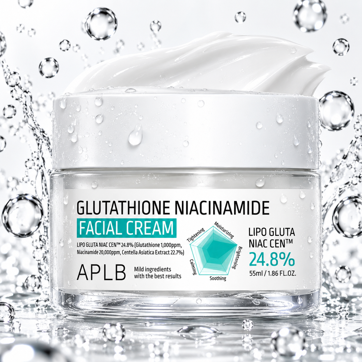 APLB - Glutathione Niacinamide Facial Cream 55ml