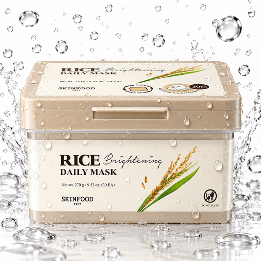 SKINFOOD - Rice Brightening Daily Mask Sheet 270g 30ea