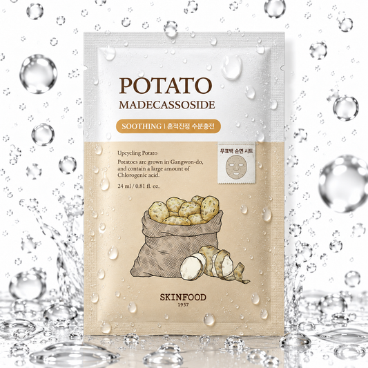 SKINFOOD - Potato Madecassoside Mask Sheet 24ml x 10ea