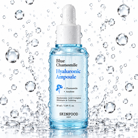 SKINFOOD - Blue Chamomile Hyaluronic Ampoule 50ml