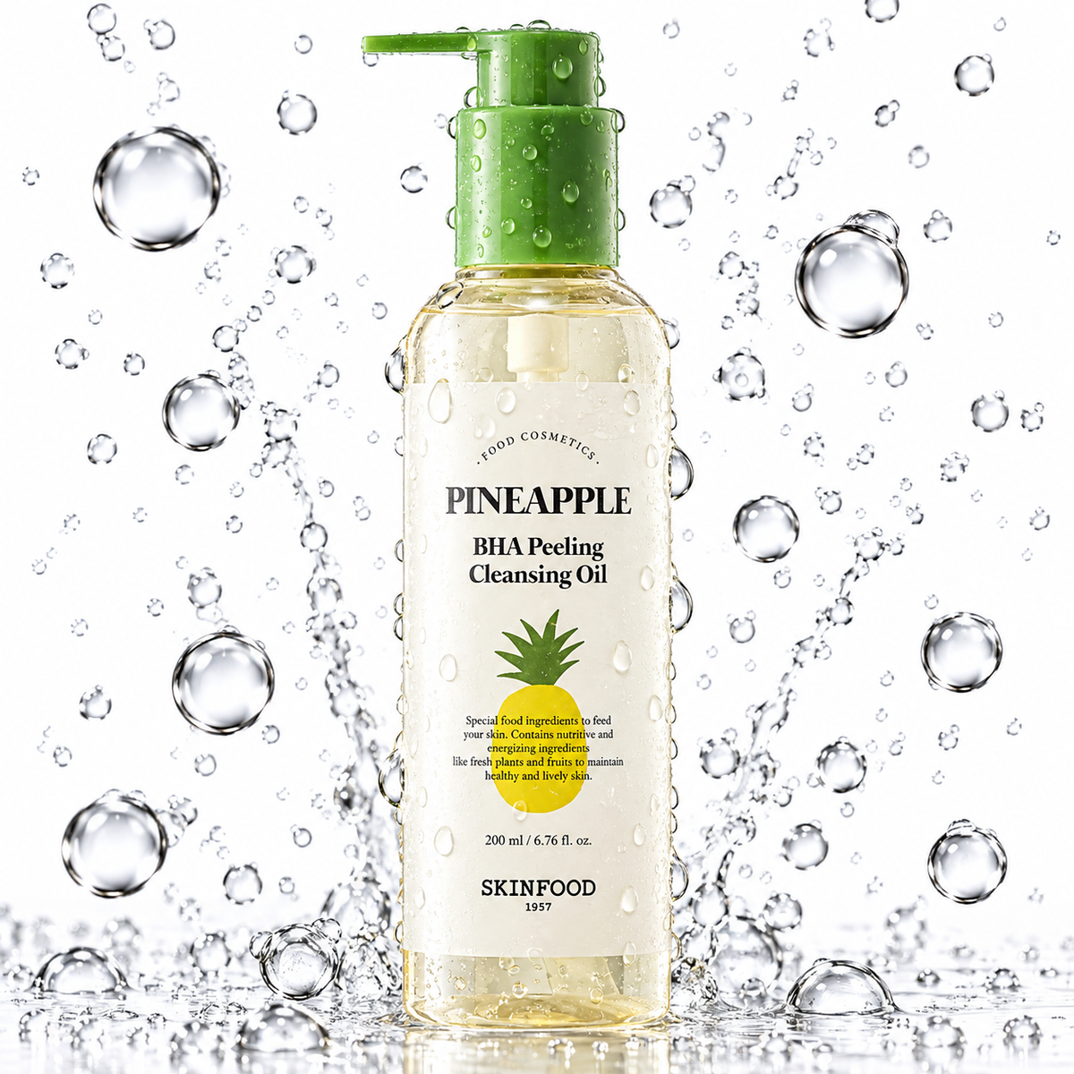SKINFOOD - Pineapple BHA Peeling Cleansing Oil 200ml