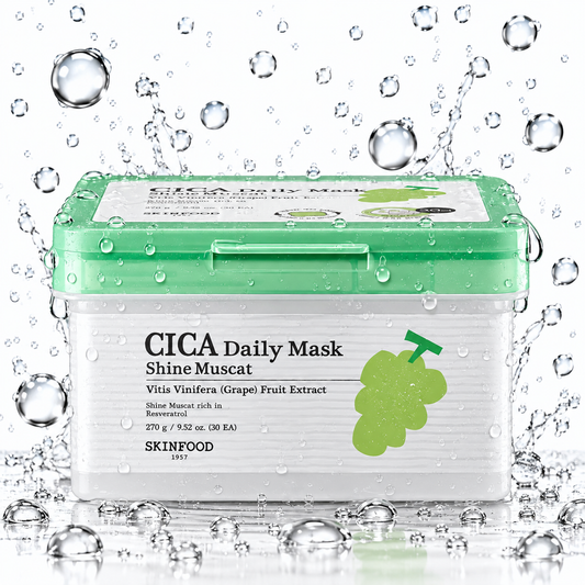 SKINFOOD - Shine Muscat Cica Daily Mask Sheet 270g 30ea