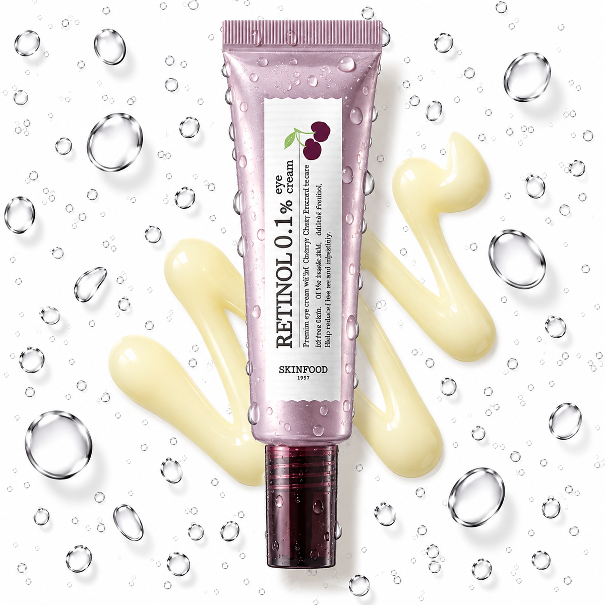 SKINFOOD - Black Cherry Retinol 0.1 Eye Cream 30ml