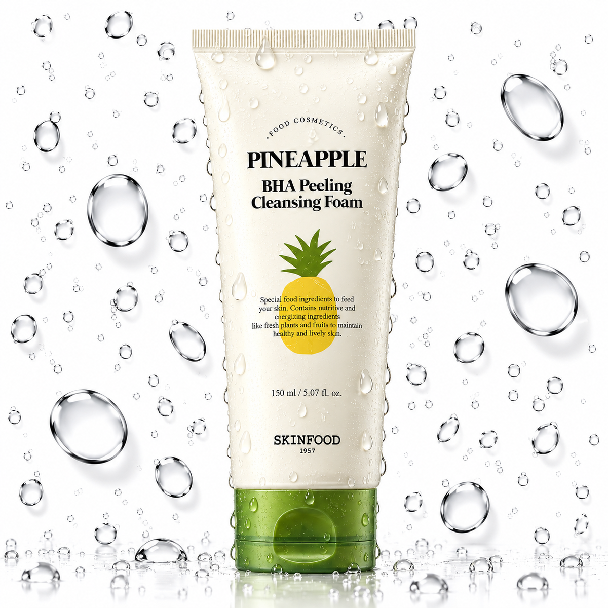 SKINFOOD - Pineapple BHA Peeling Cleansing Foam 150ml