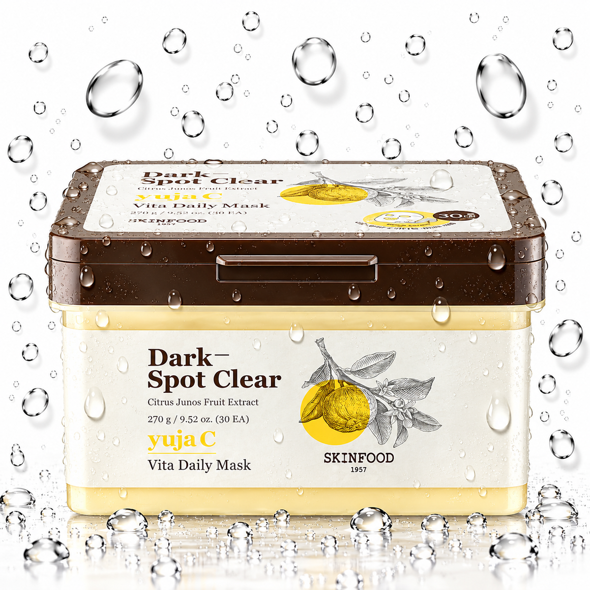 SKINFOOD - Yuja C Vita Daily Mask Sheet 270g 30ea