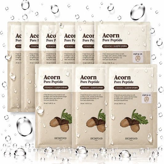 SKINFOOD - Acorn Pore Peptide Mask Sheet 24ml x 10ea