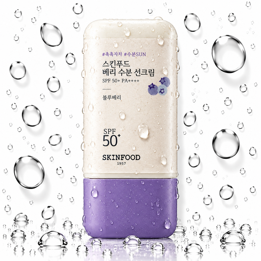 SKINFOOD - Berry Moisturizing Sun Cream SPF50+ PA++++ 50ml