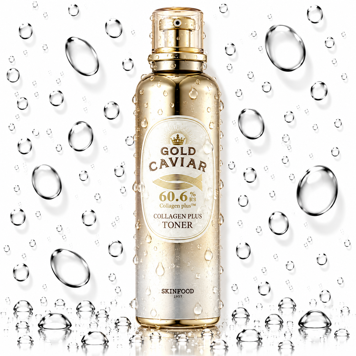 SKINFOOD - Gold Caviar Collagen Plus Toner 120ml