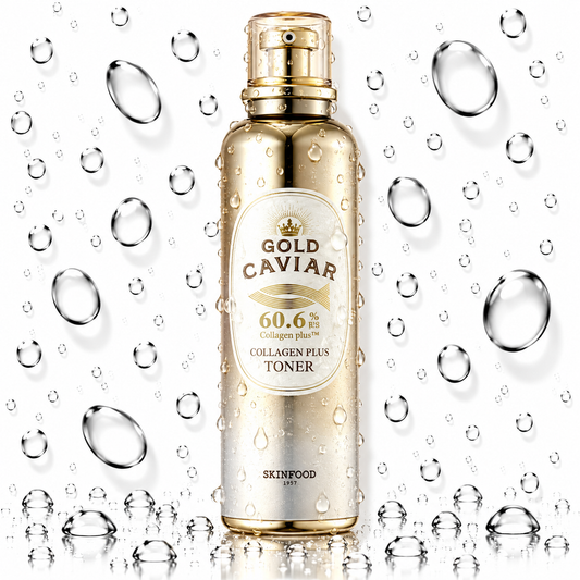 SKINFOOD - Gold Caviar Collagen Plus Toner 120ml