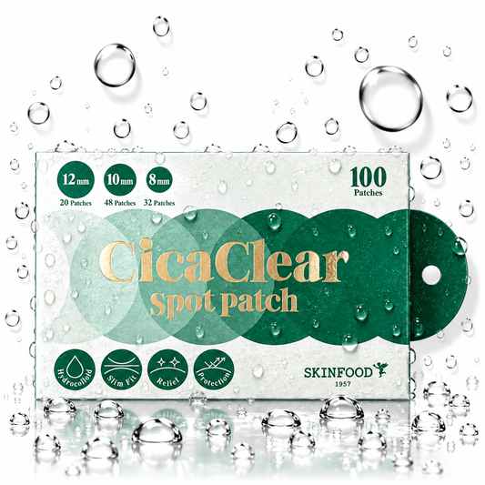 SKINFOOD - Cica Clear Spot Patch 100pcs