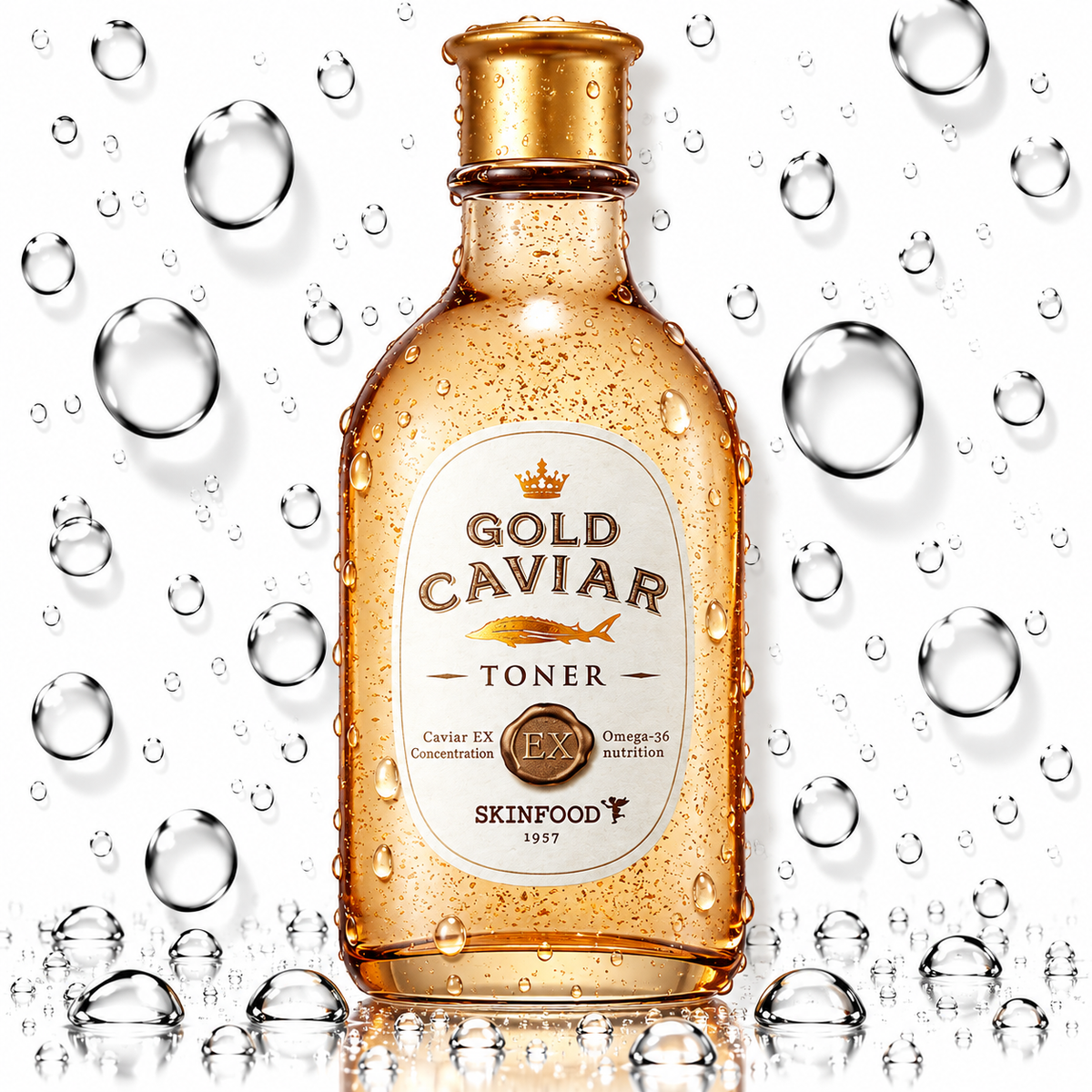SKINFOOD - Gold Caviar EX Toner 145ml
