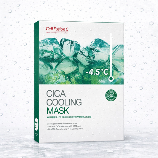 CellFusionC - Cica Cooling Mask - 5 sheets