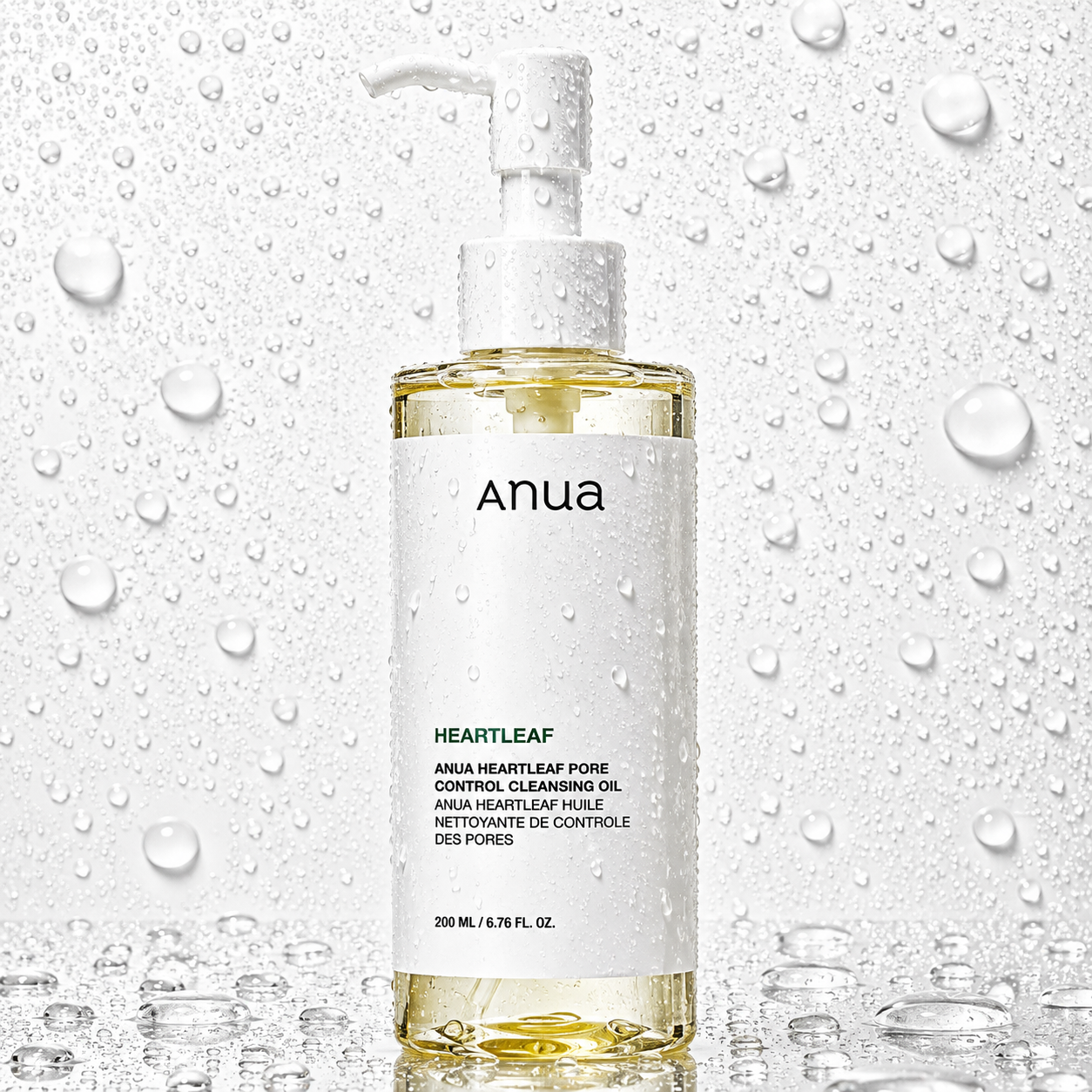 Anua - Aceite limpiador Heartleaf para el control de poros 200 ml