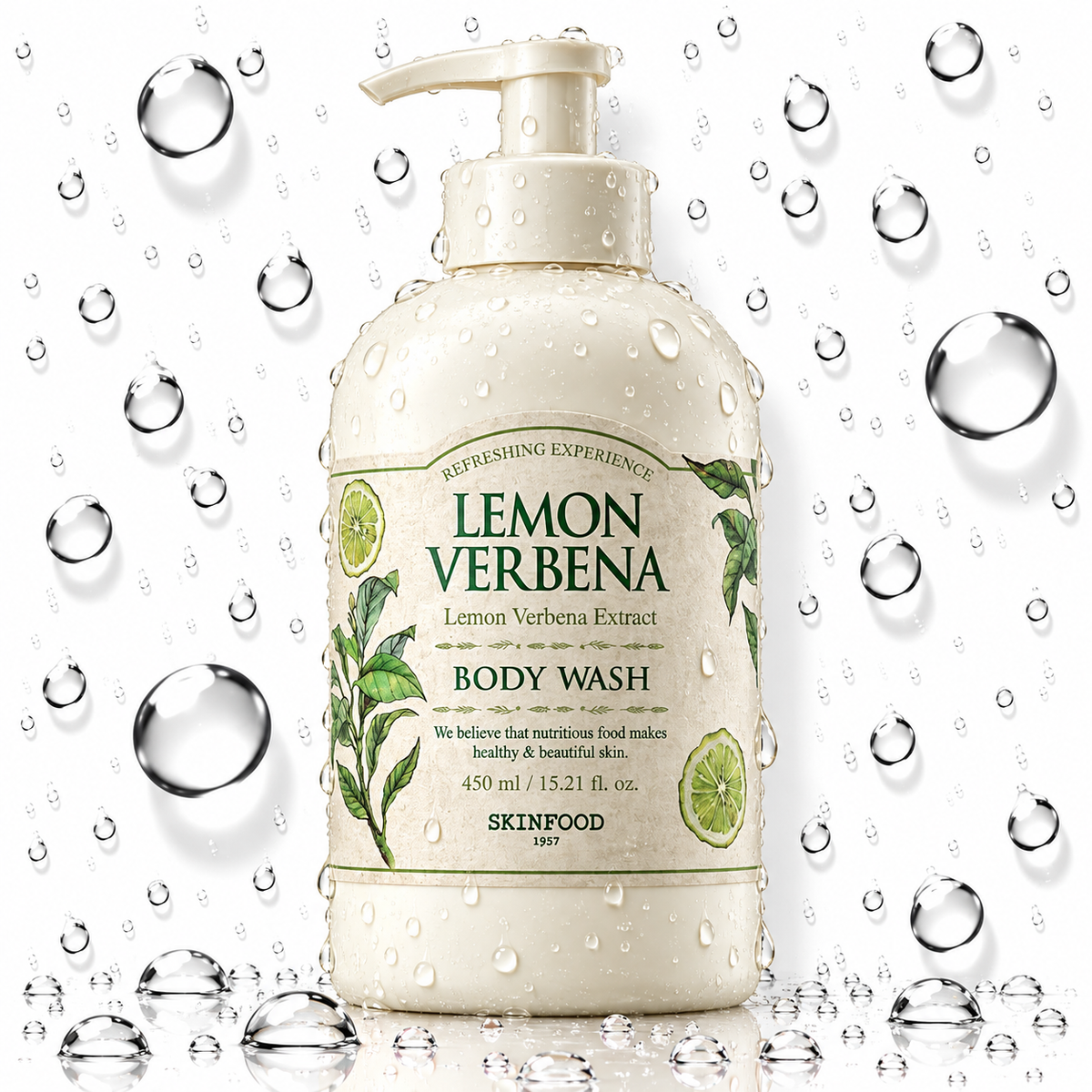 SKINFOOD - Lemon Verbena Body Wash 450ml