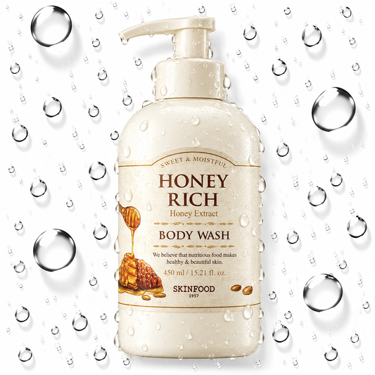SKINFOOD - Honey Rich Body Wash 450ml