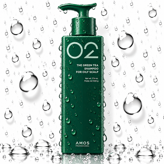 amos PROFESSIONAL - The Green Tea Shampoo for Oily Scalp 500ml