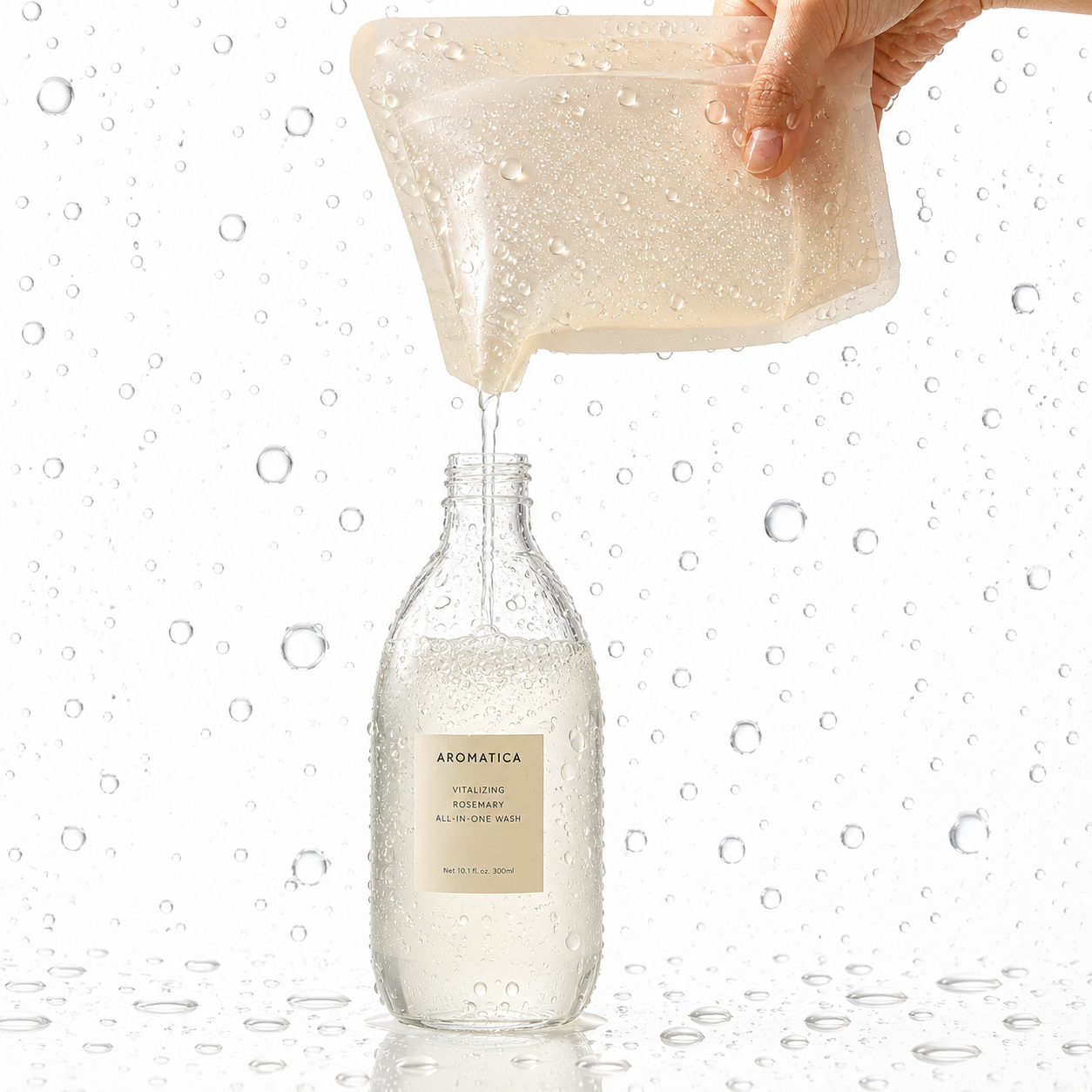 Aromatica - Gel de ducha revitalizante de romero 300 ml